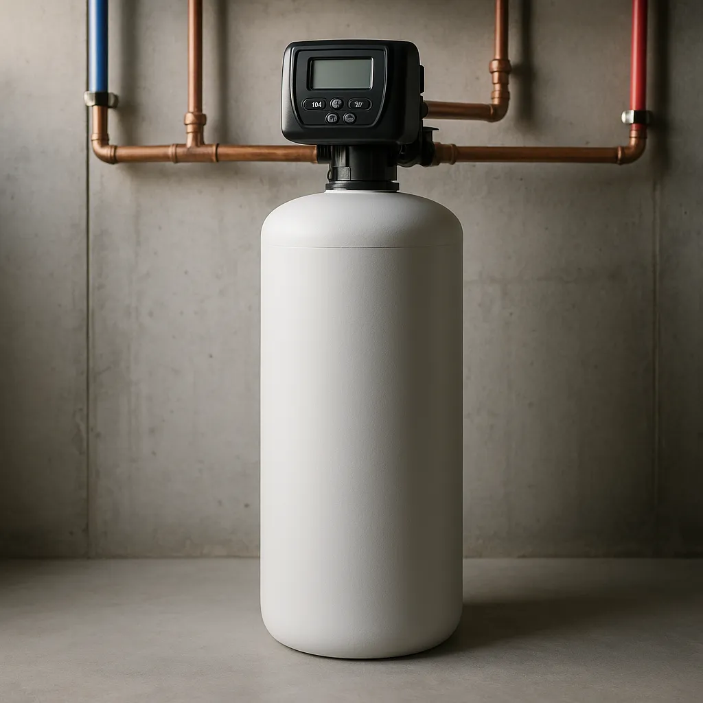 Système de filtration au charbon actif installé sur la conduite principale